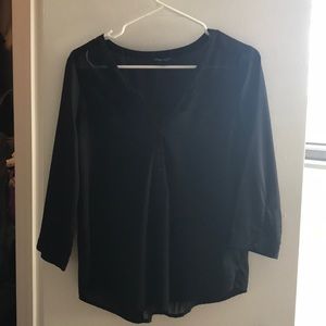 Black sheer shirt